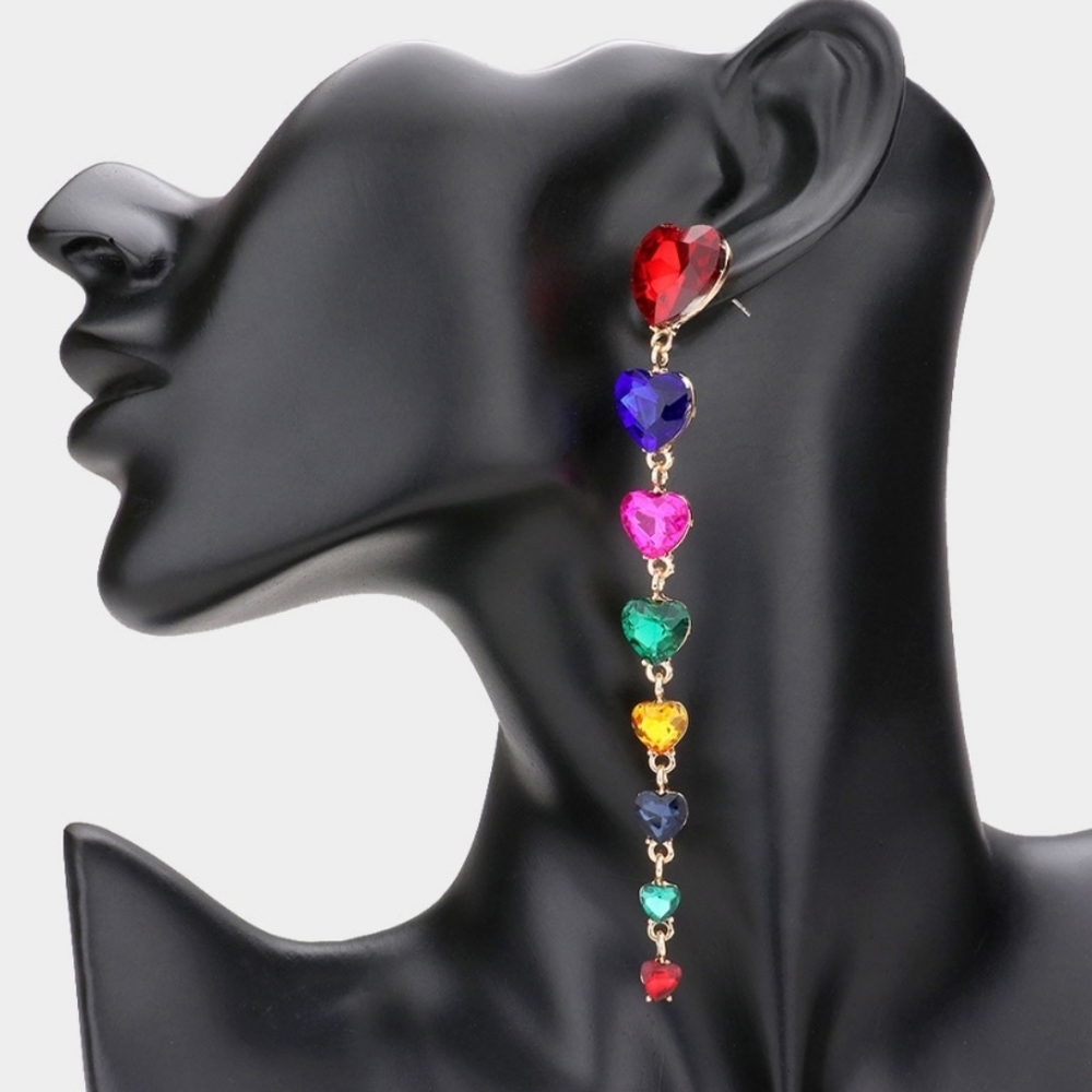 Sweet Hearts Dangle Earrings